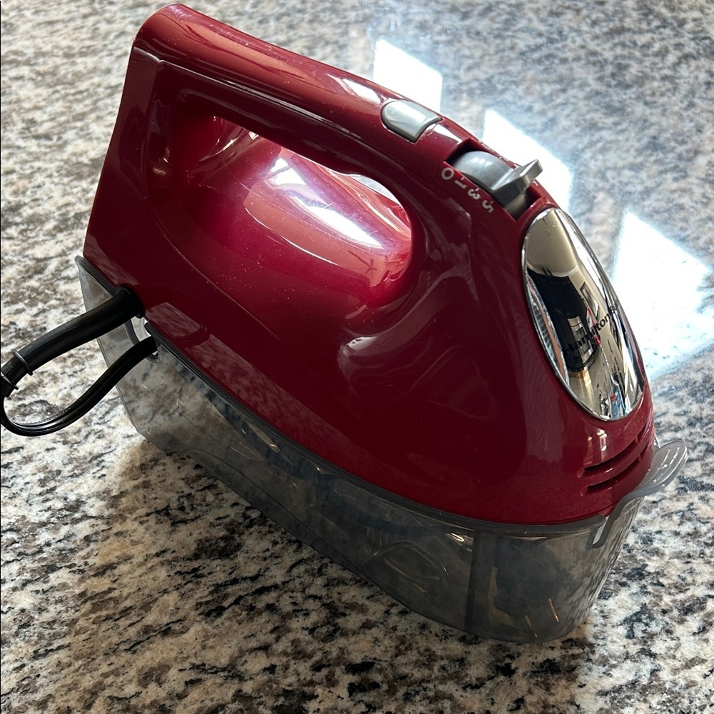 Hamilton Beach Red Hand Mixer